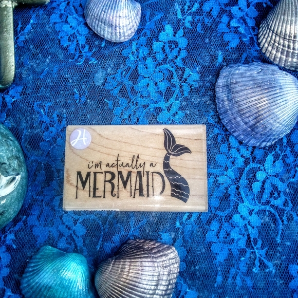 4 piece Mermaid bundle,& Real hand painted sea shells are included too! - Picture 10 of 12